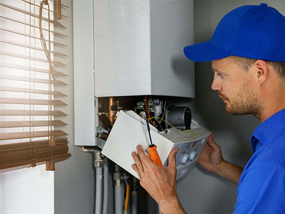 Water-heater-servicing